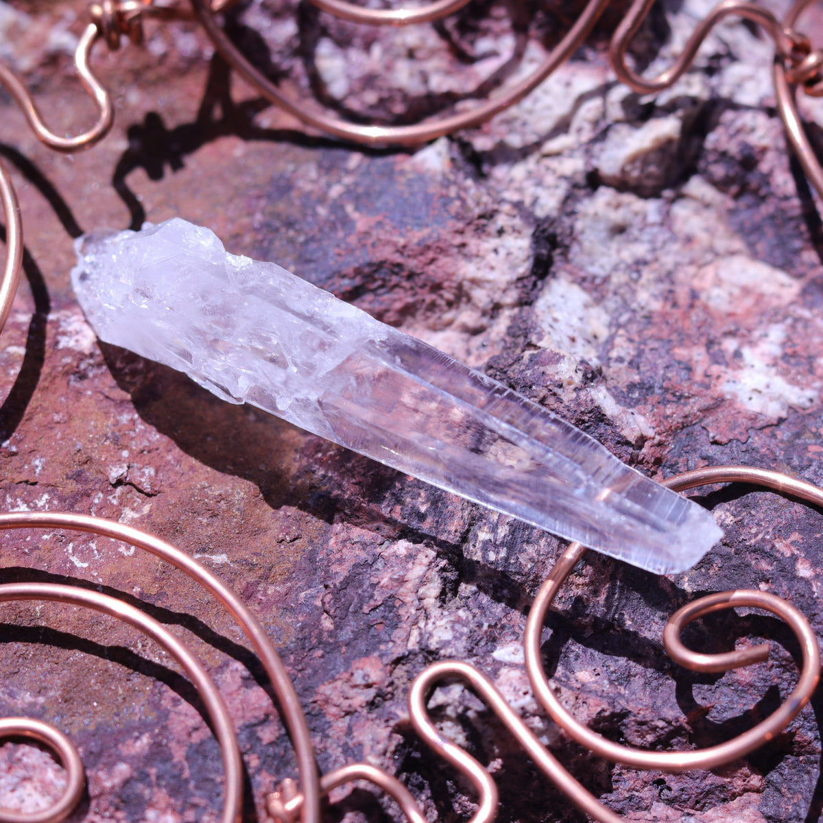 Colombian Lemurian Seed Crystal Point