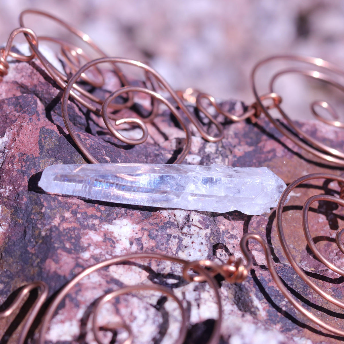 Colombian Lemurian Seed Crystal Point
