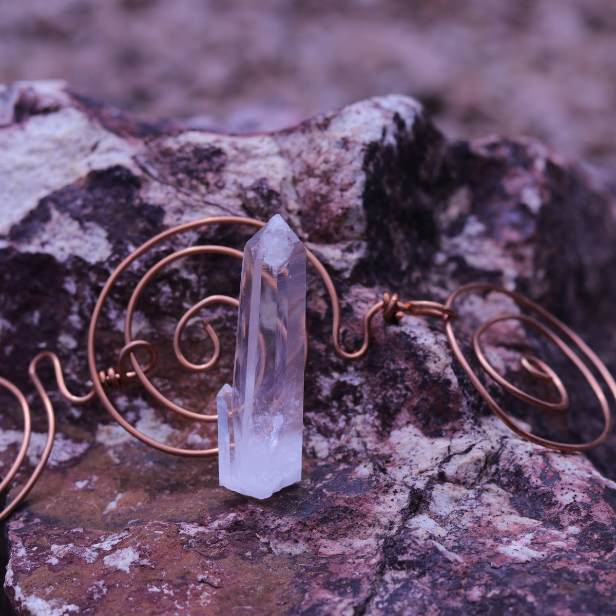 Colombian Lemurian Seed Crystal Point