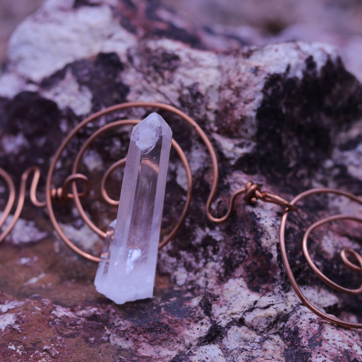 Colombian Lemurian Seed Crystal Point