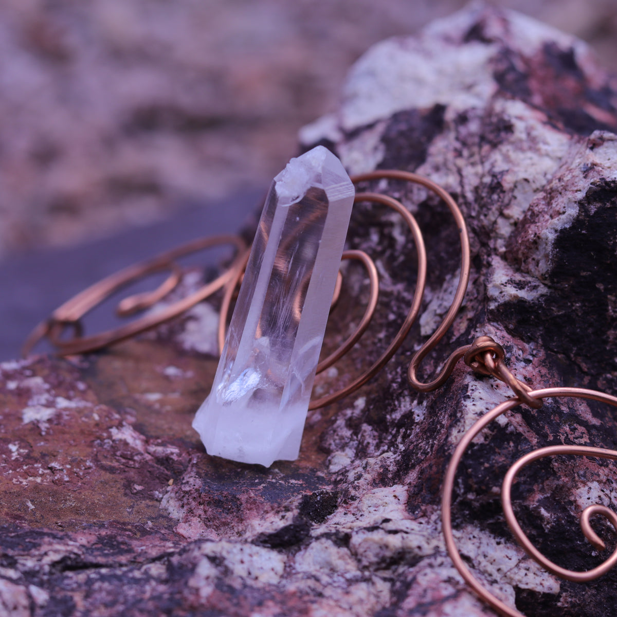 Colombian Lemurian Seed Crystal Point