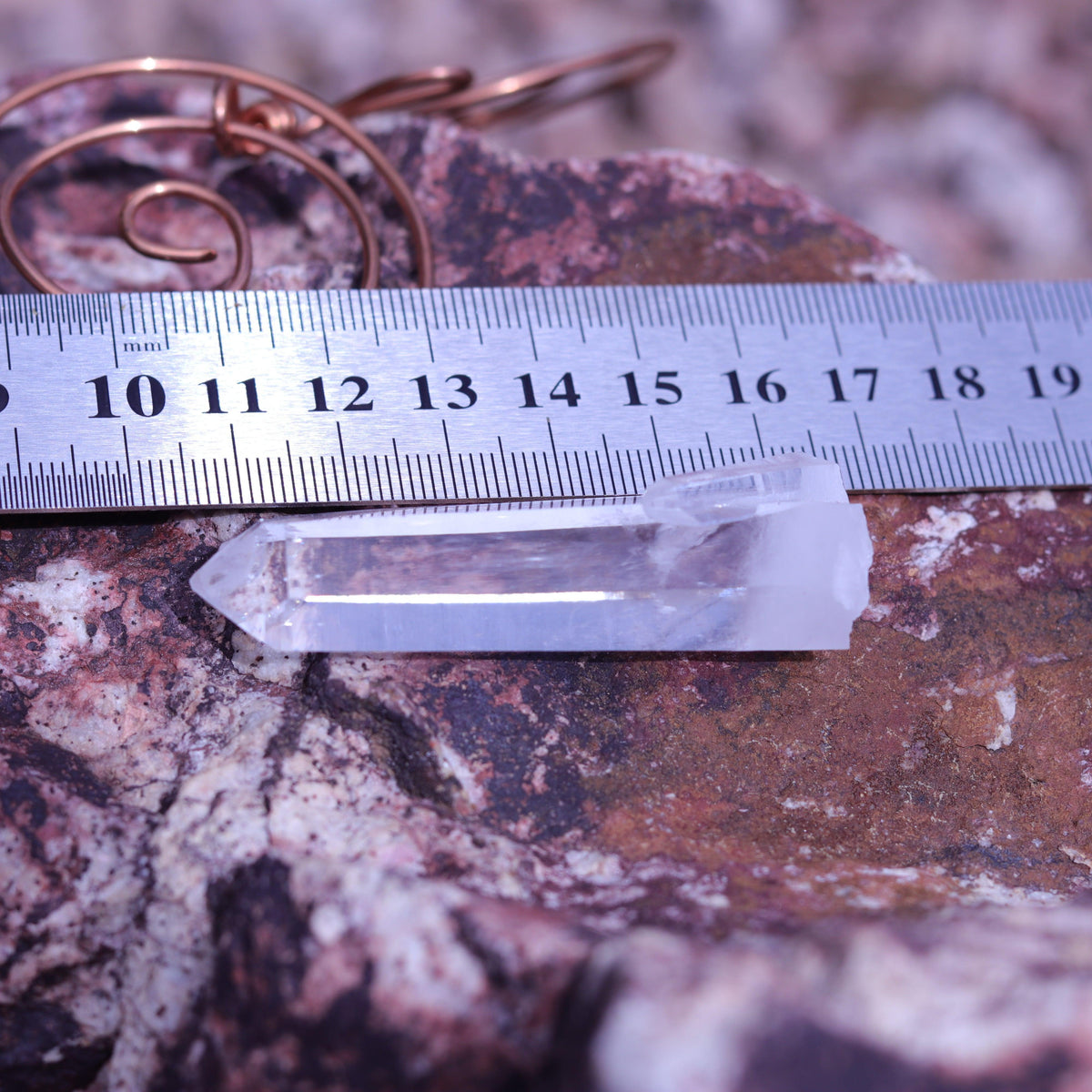 Colombian Lemurian Seed Crystal Point