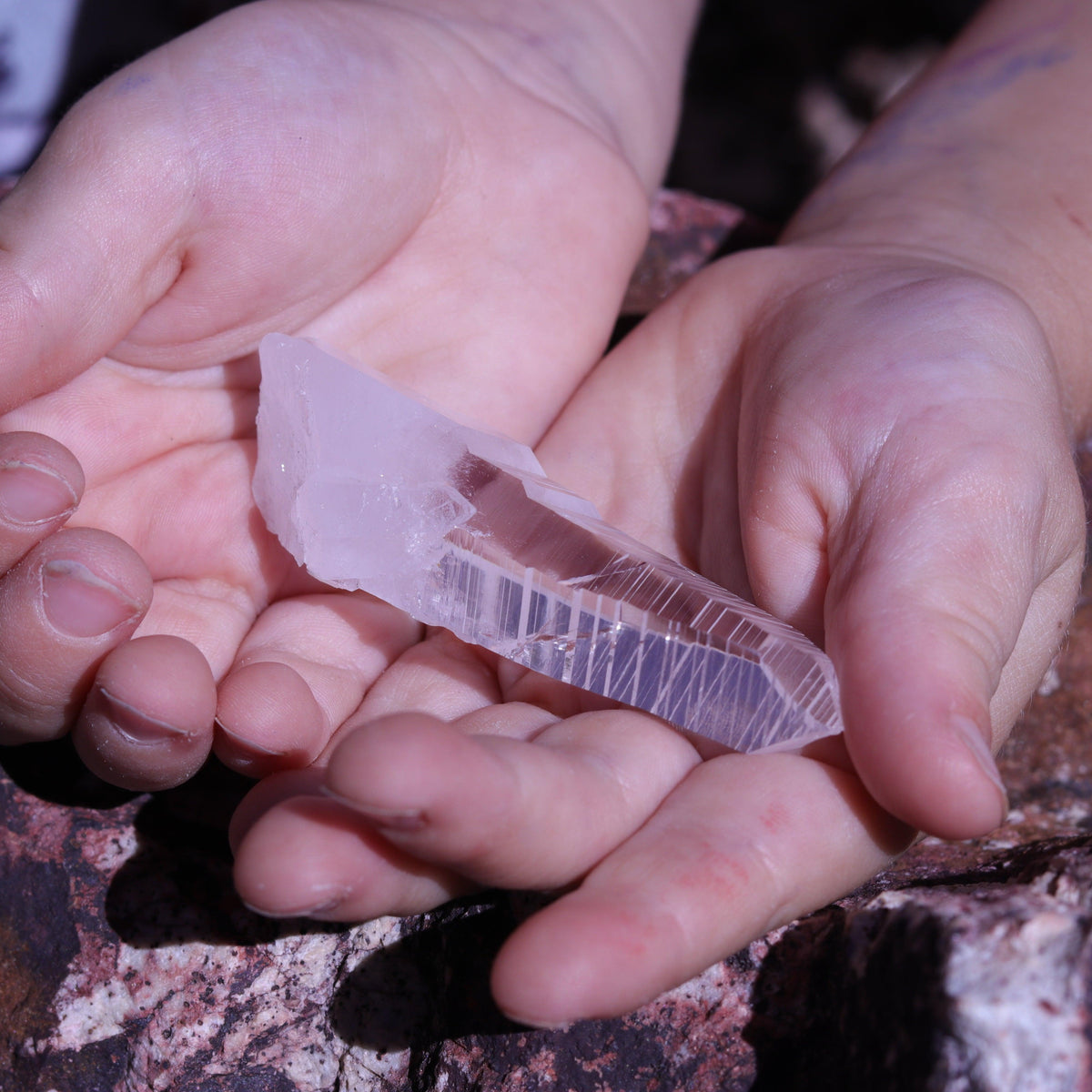 Colombian Lemurian Seed Crystal Point
