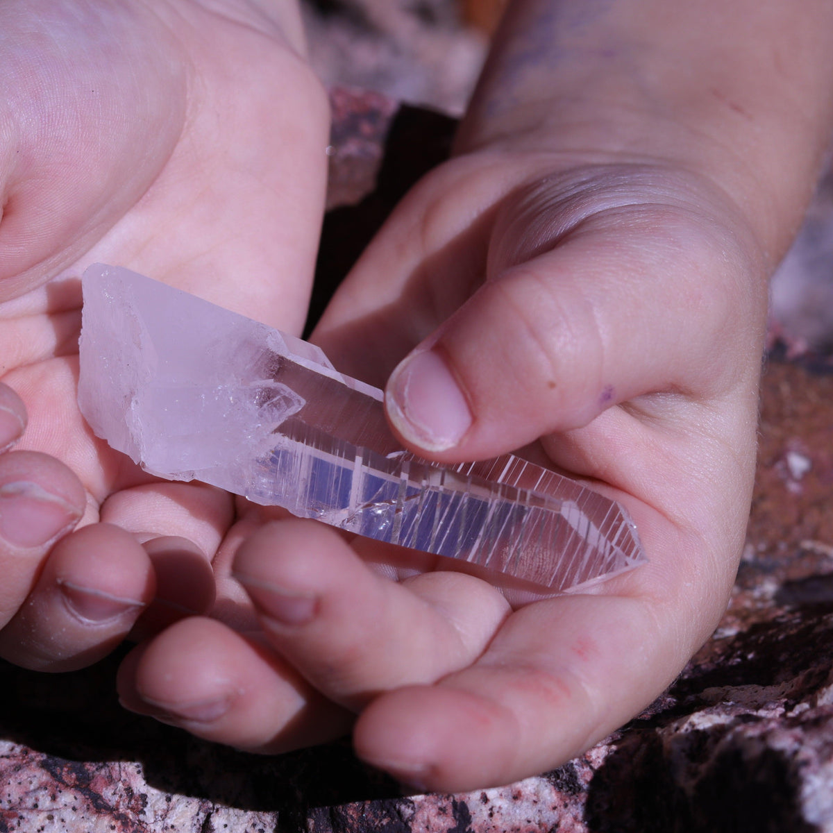 Colombian Lemurian Seed Crystal Point
