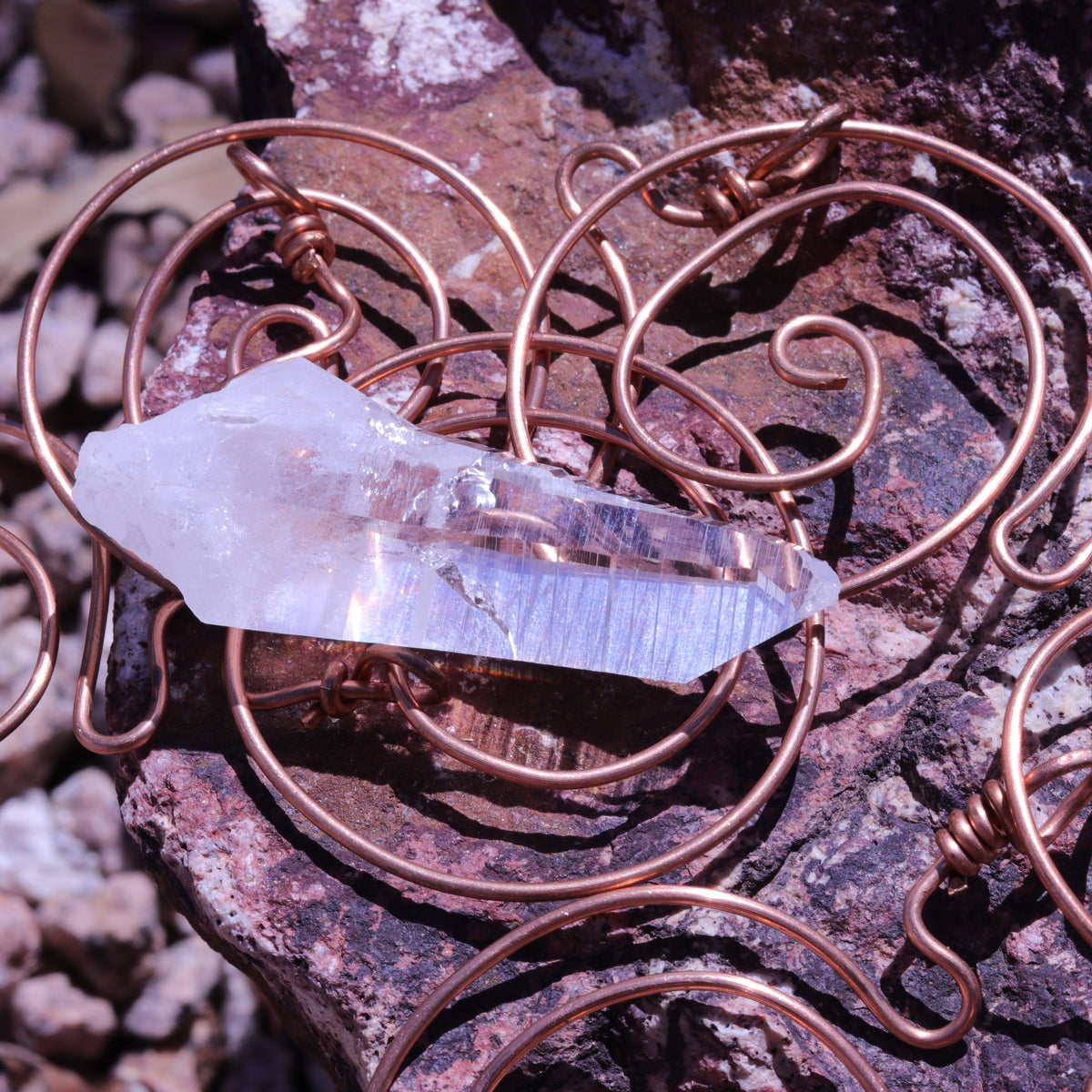 Colombian Lemurian Seed Crystal Point