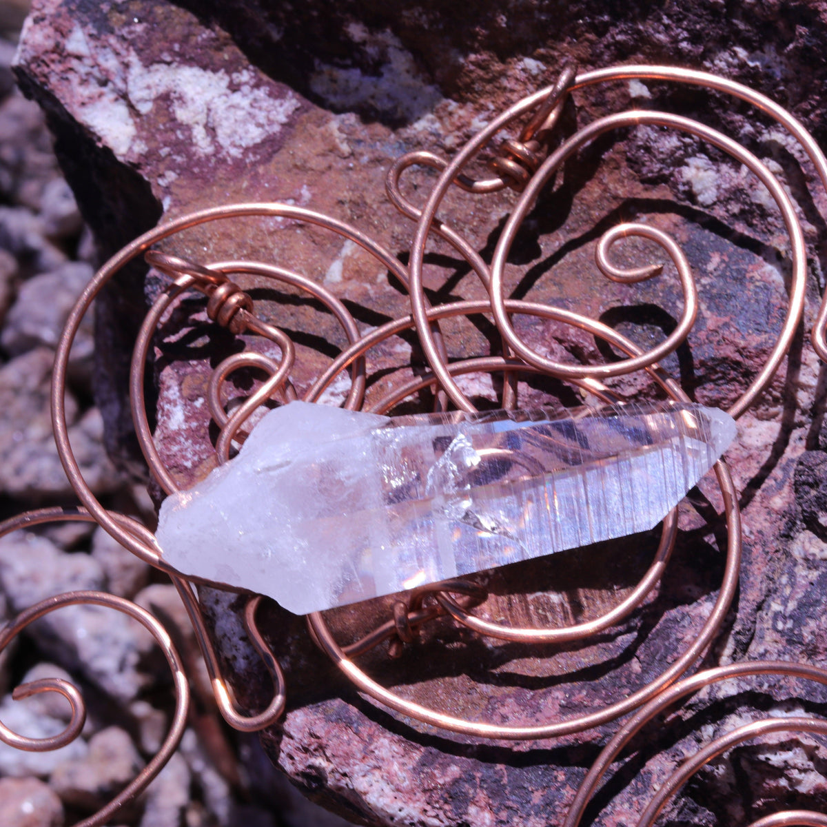 Colombian Lemurian Seed Crystal Point