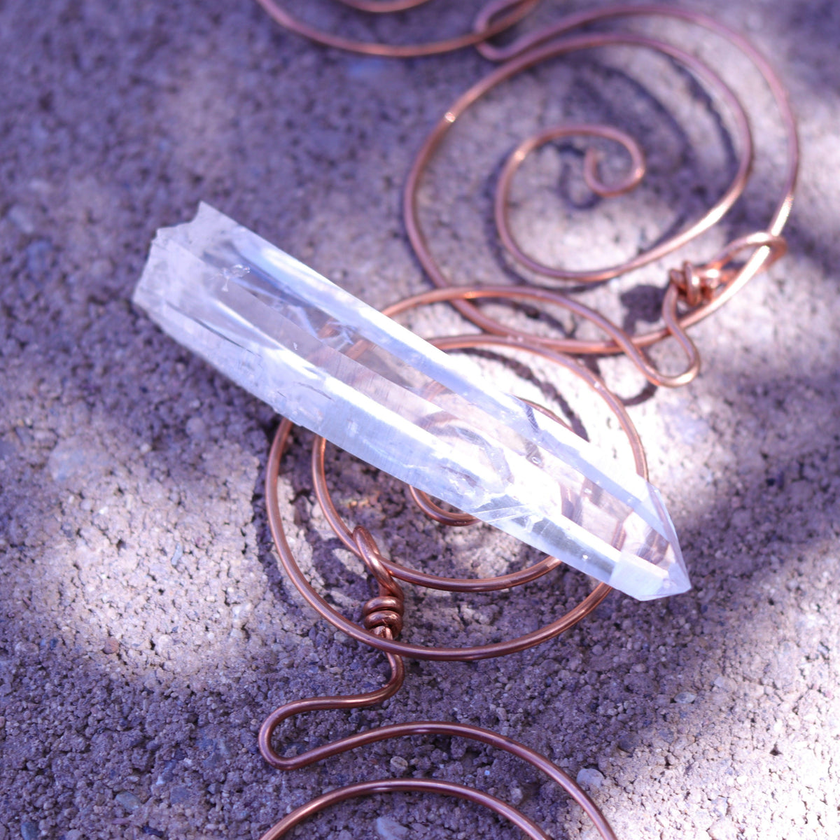 Colombian Lemurian Seed Crystal Point
