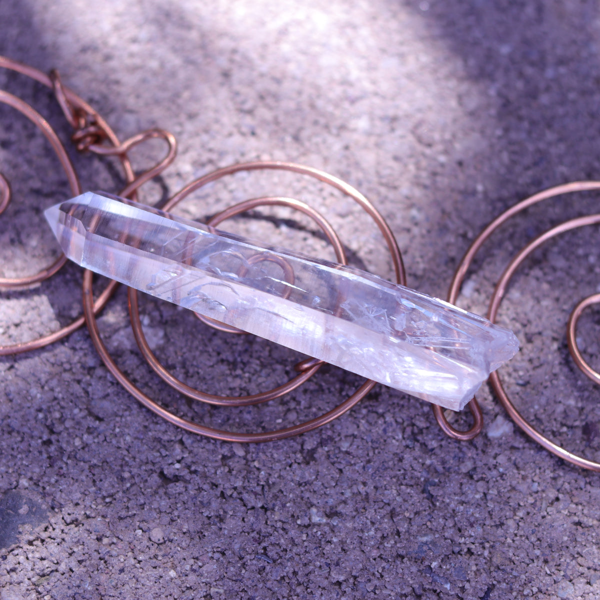 Colombian Lemurian Seed Crystal Point