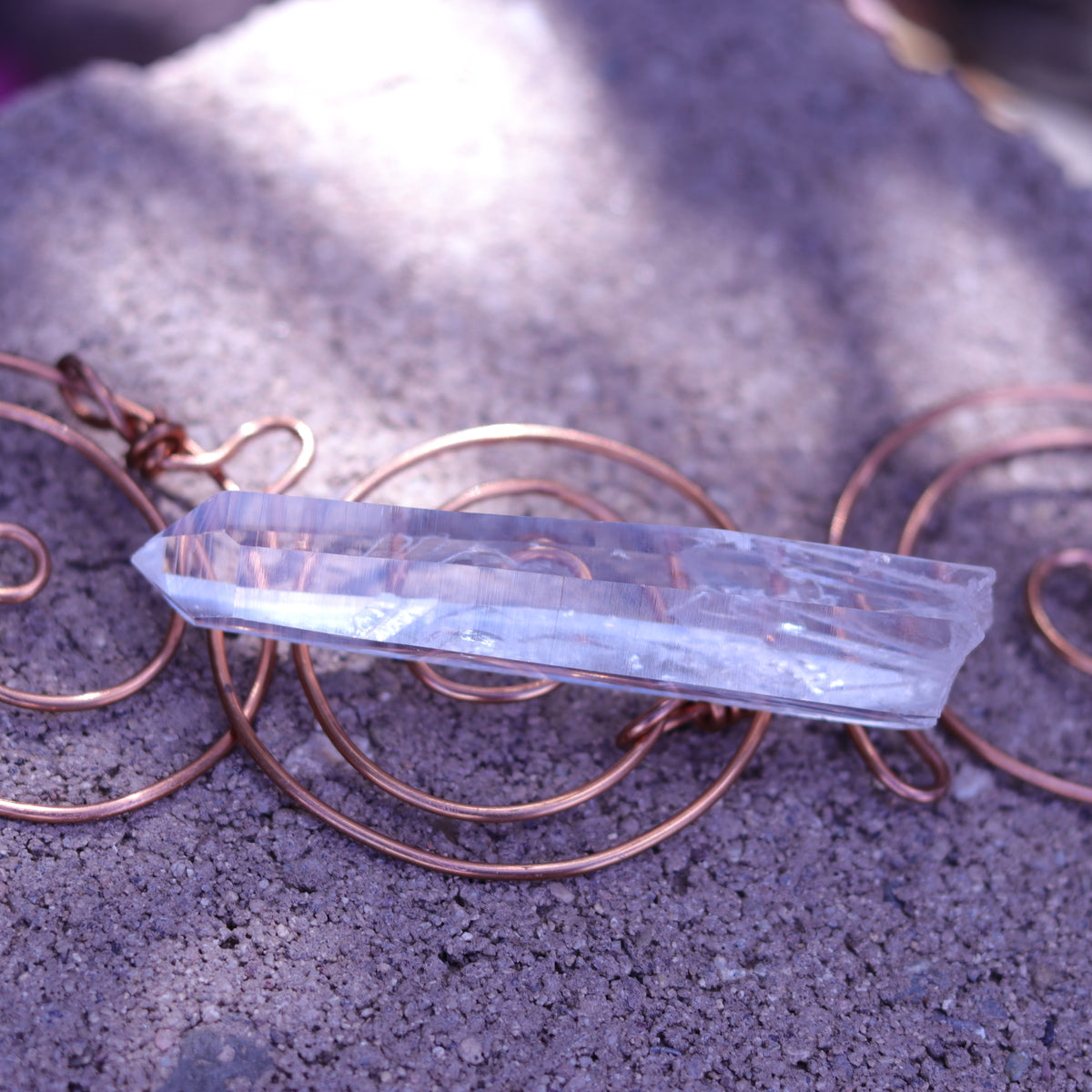 Colombian Lemurian Seed Crystal Point