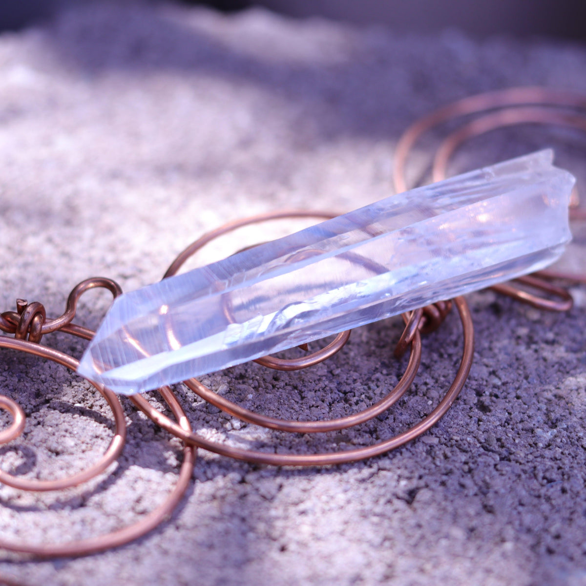 Colombian Lemurian Seed Crystal Point