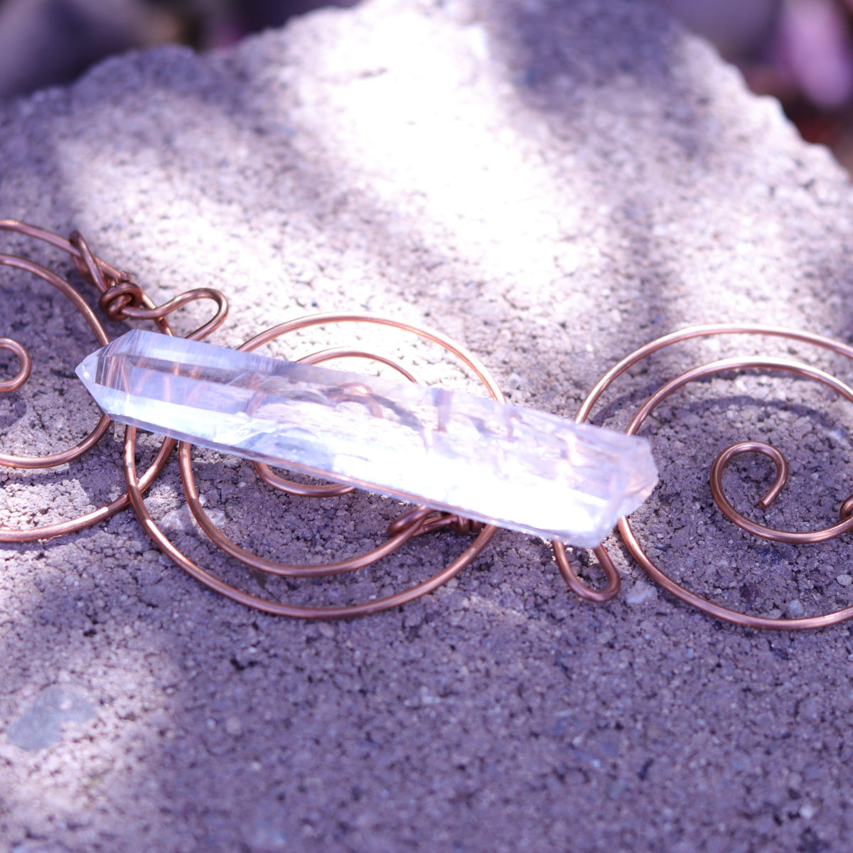 Colombian Lemurian Seed Crystal Point