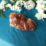 Beautiful Tangerine Quartz Display Cluster ~ Sacral Chakra Activation - Earth Family Crystals