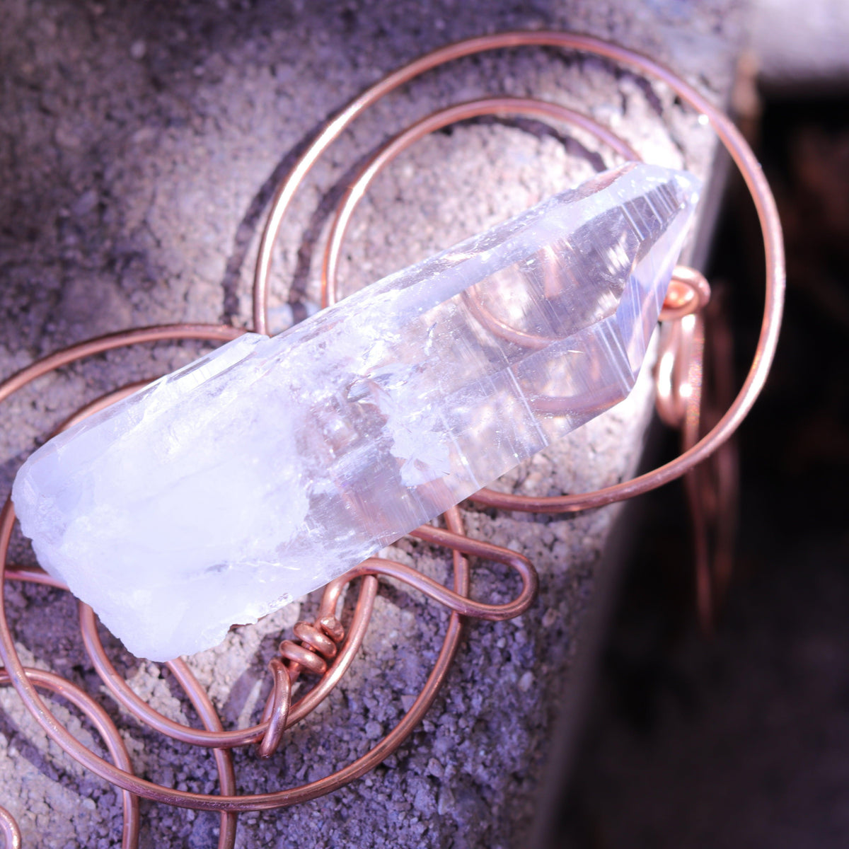 Colombian Lemurian Seed Crystal Point