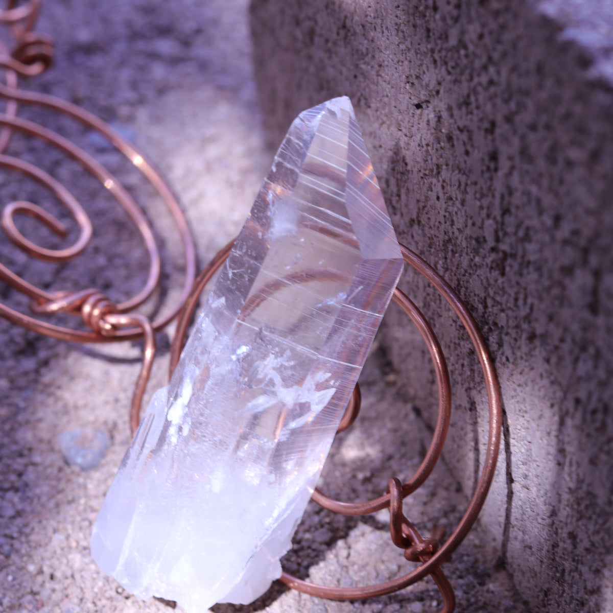Colombian Lemurian Seed Crystal Point