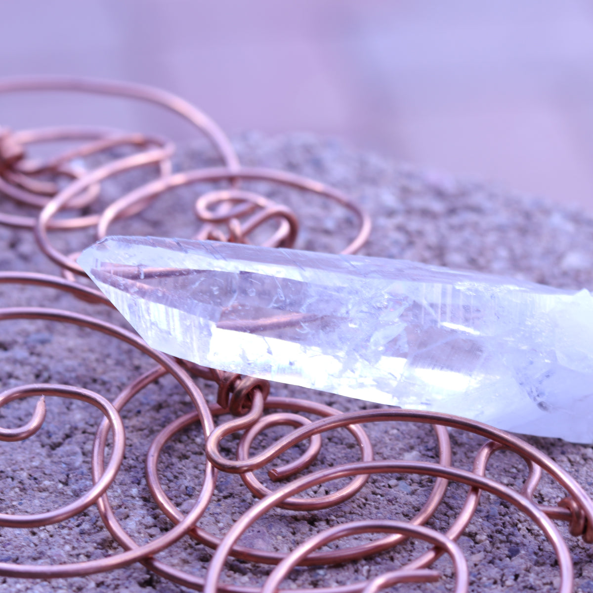 Colombian Lemurian Seed Crystal Point