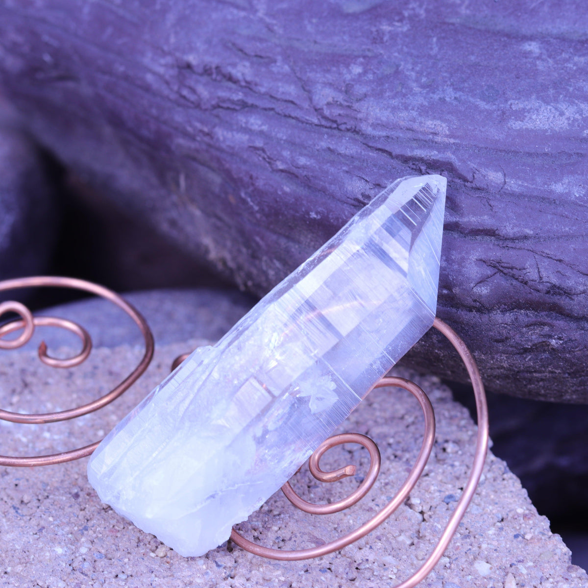 Colombian Lemurian Seed Crystal Point