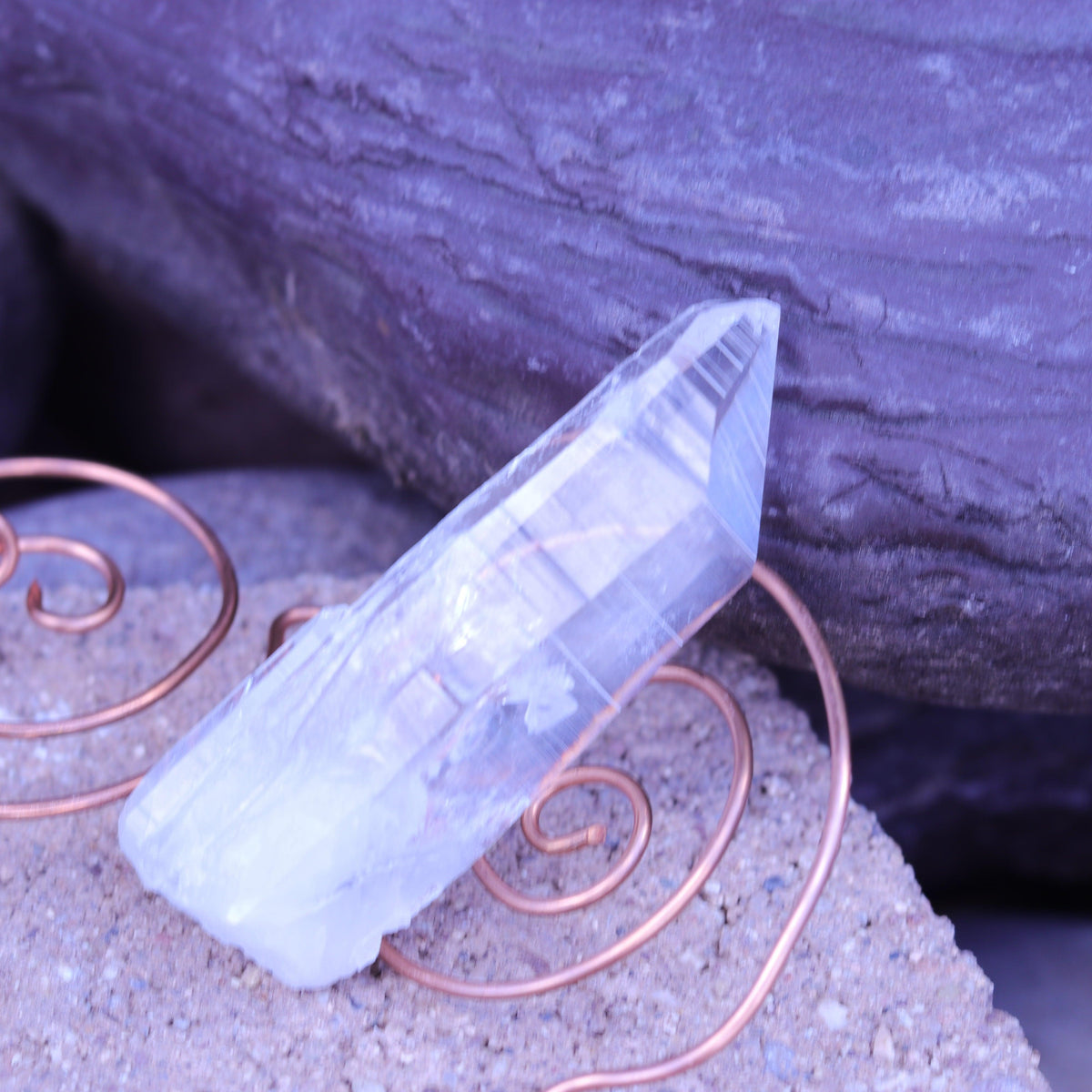 Colombian Lemurian Seed Crystal Point