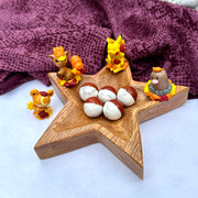 Mini PokeBalls - Red Jasper and Howlite Sphere Carvings 20 mm