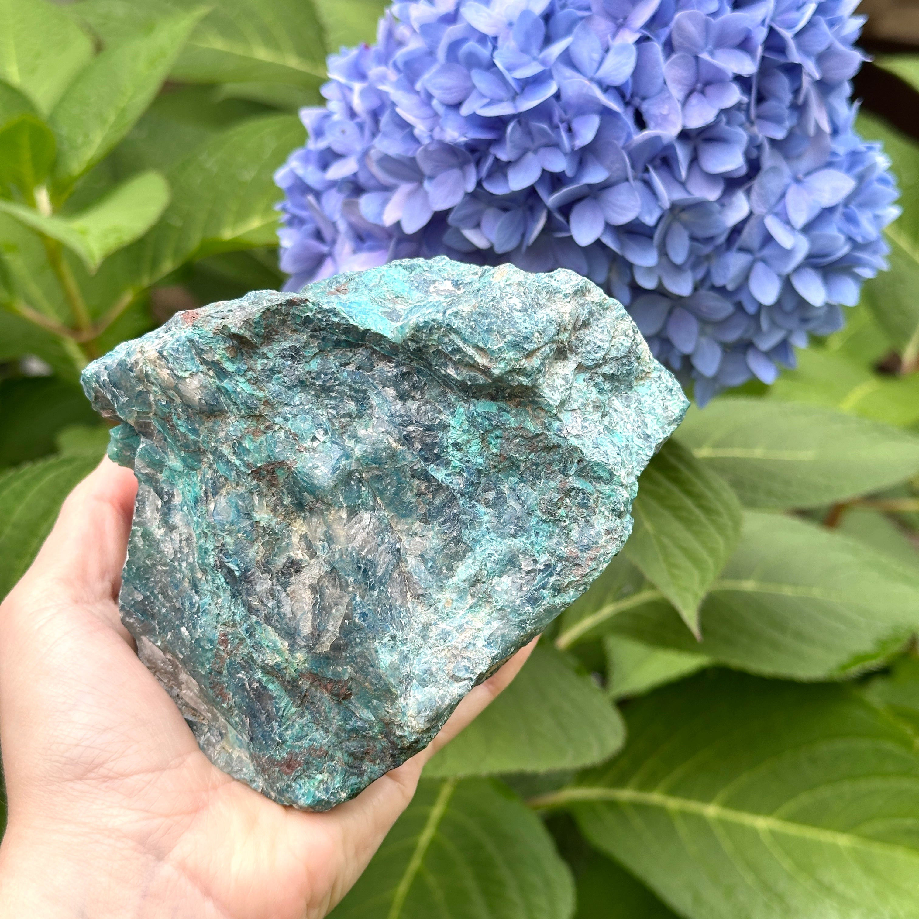 Gorgeous, Large Blue Shattuckite Specimen ~ Throat Chakra Awakening!