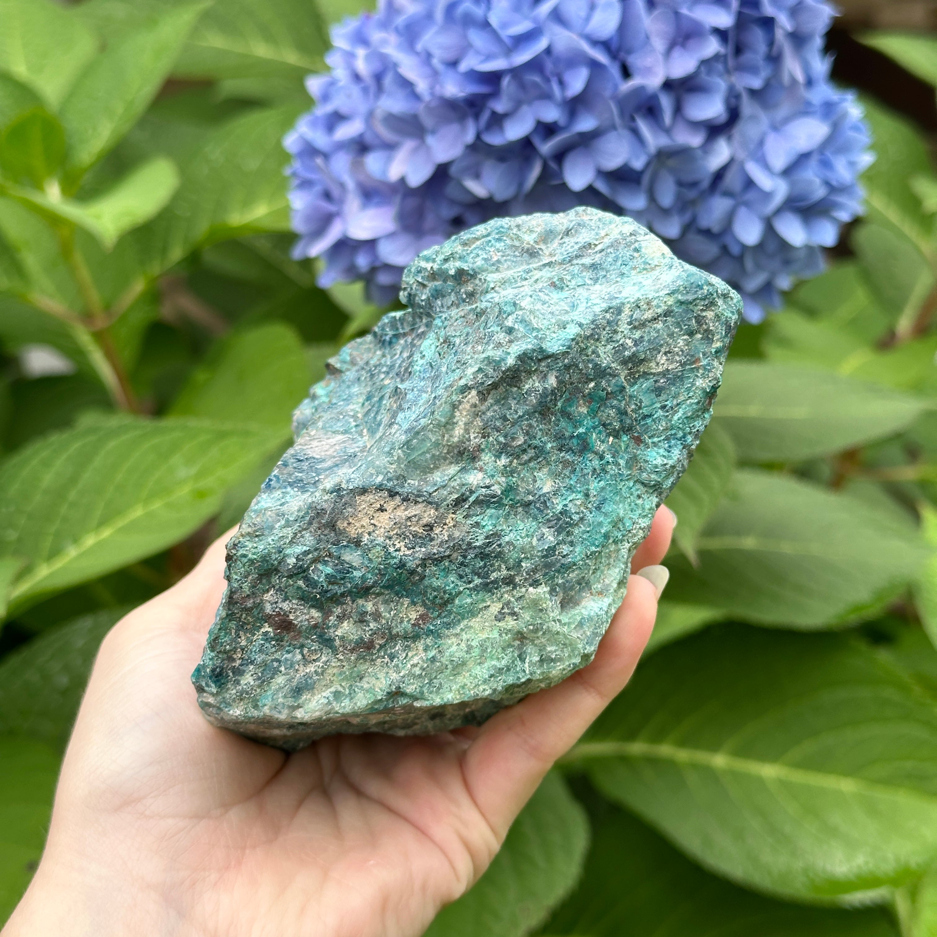 Gorgeous, Large Blue Shattuckite Specimen ~ Throat Chakra Awakening!
