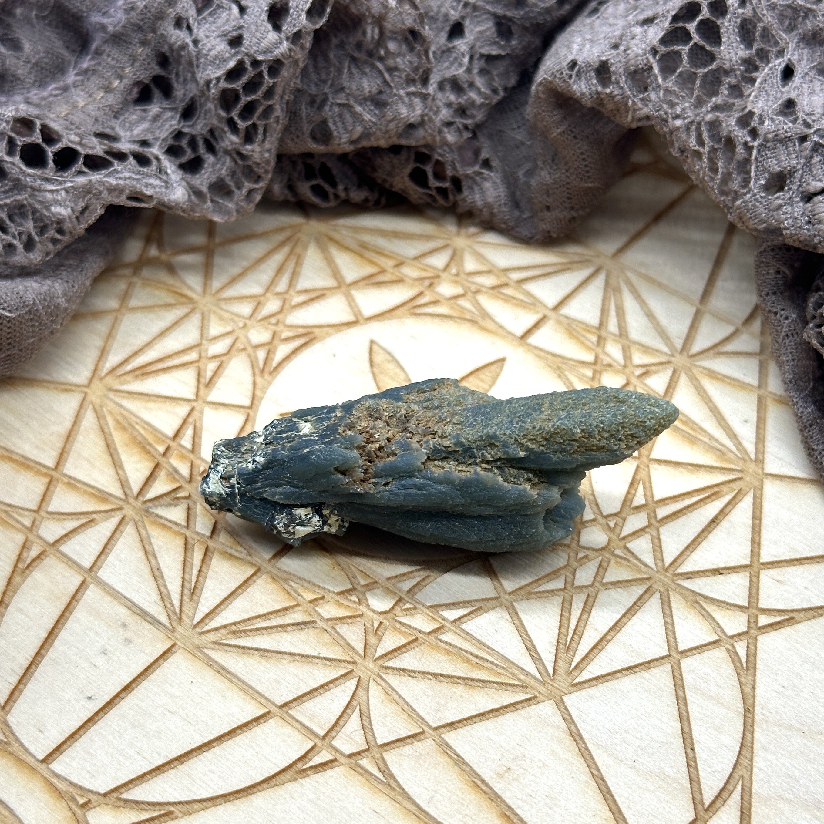 Very Rare Chunky Hedenbergite Green Quartz Cluster - Locality: Inner Mongolia
