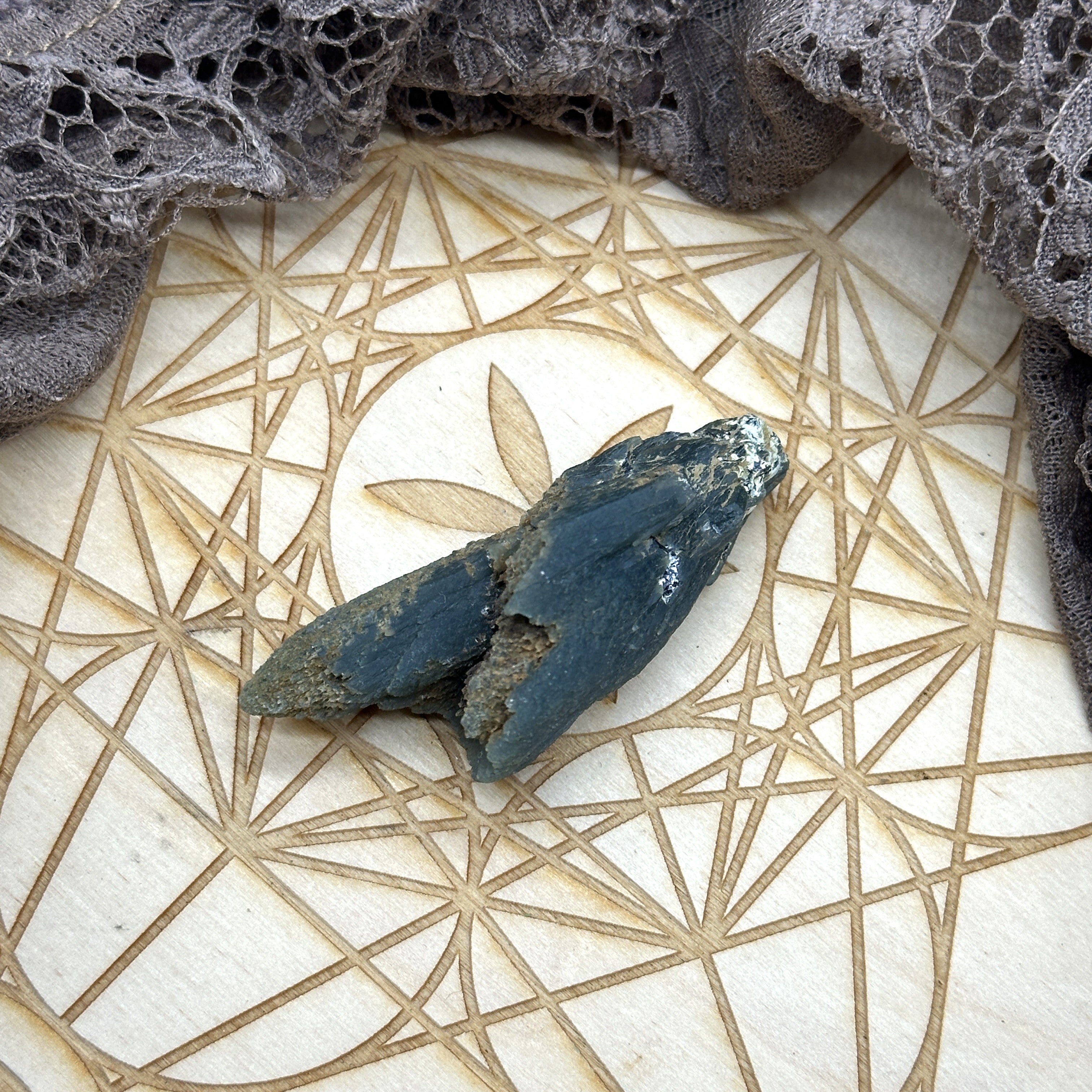 Very Rare Chunky Hedenbergite Green Quartz Cluster - Locality: Inner Mongolia