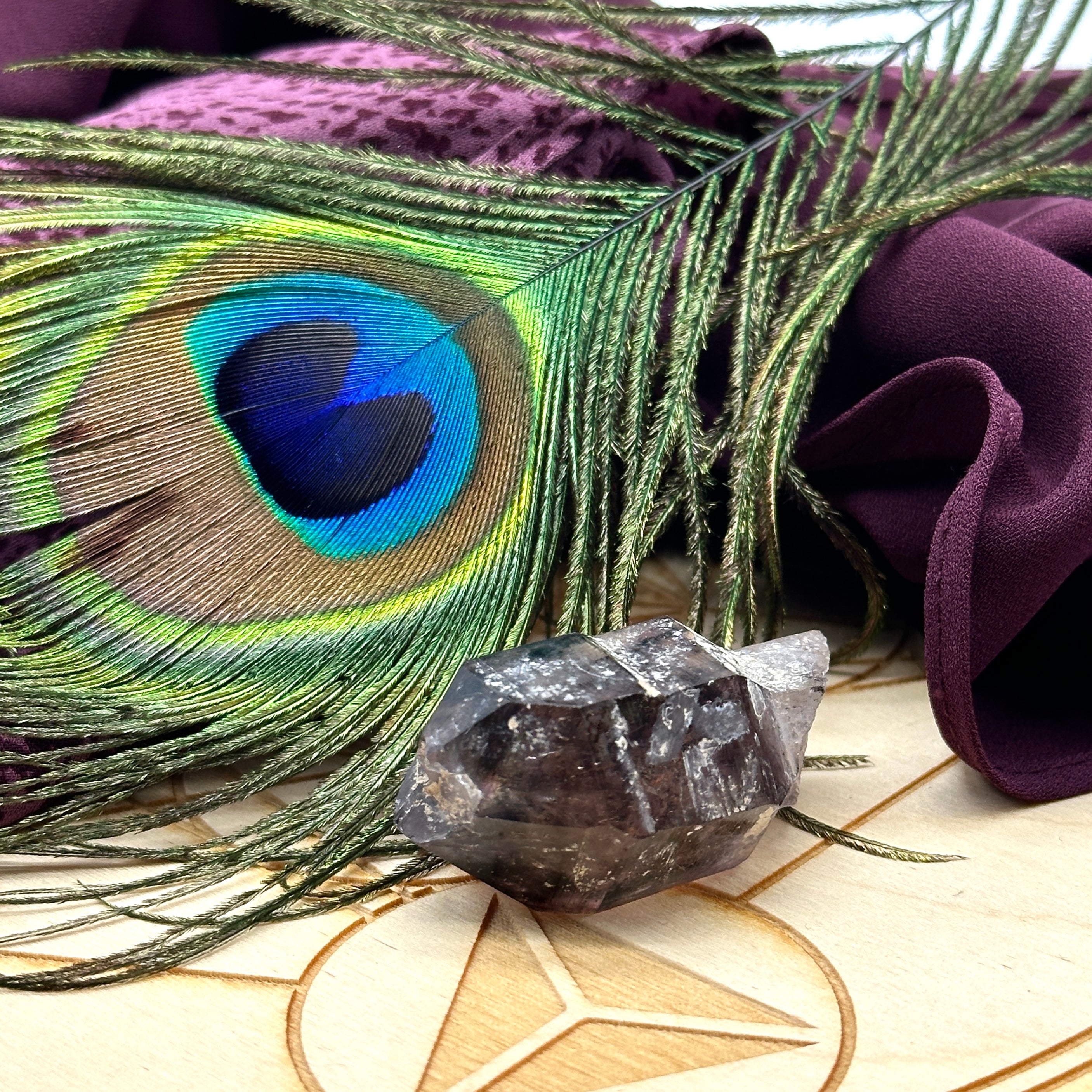 Rare Purple Shangaan Amethyst Septor from Zimbabwe