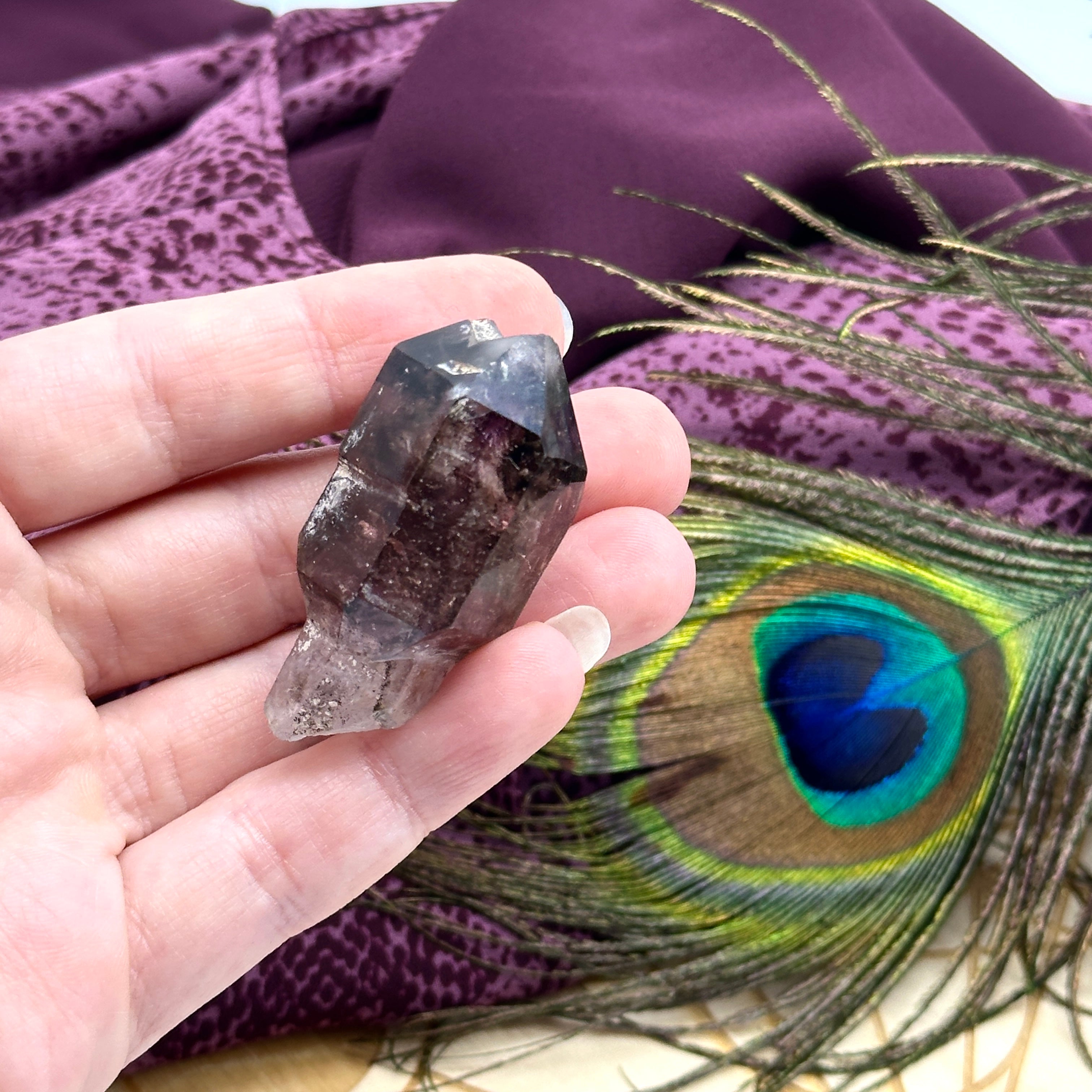 Rare Purple Shangaan Amethyst Septor from Zimbabwe