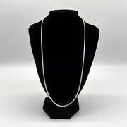 24" Silver Chunky Chain Necklace