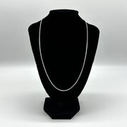 22" Silver Chain Thick Necklace