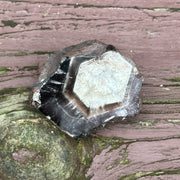 Geometric Amethyst Sliced Standing Point Partially Polished Display Crystal from Brazil ~ Gorgeous Inclusions
