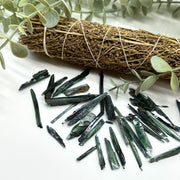 2 inch Rare Raw Vivianite Blades - Powerful Spiritual and Metaphysical Tool