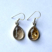 Ametrine Teardrop Gemstone Earrings
