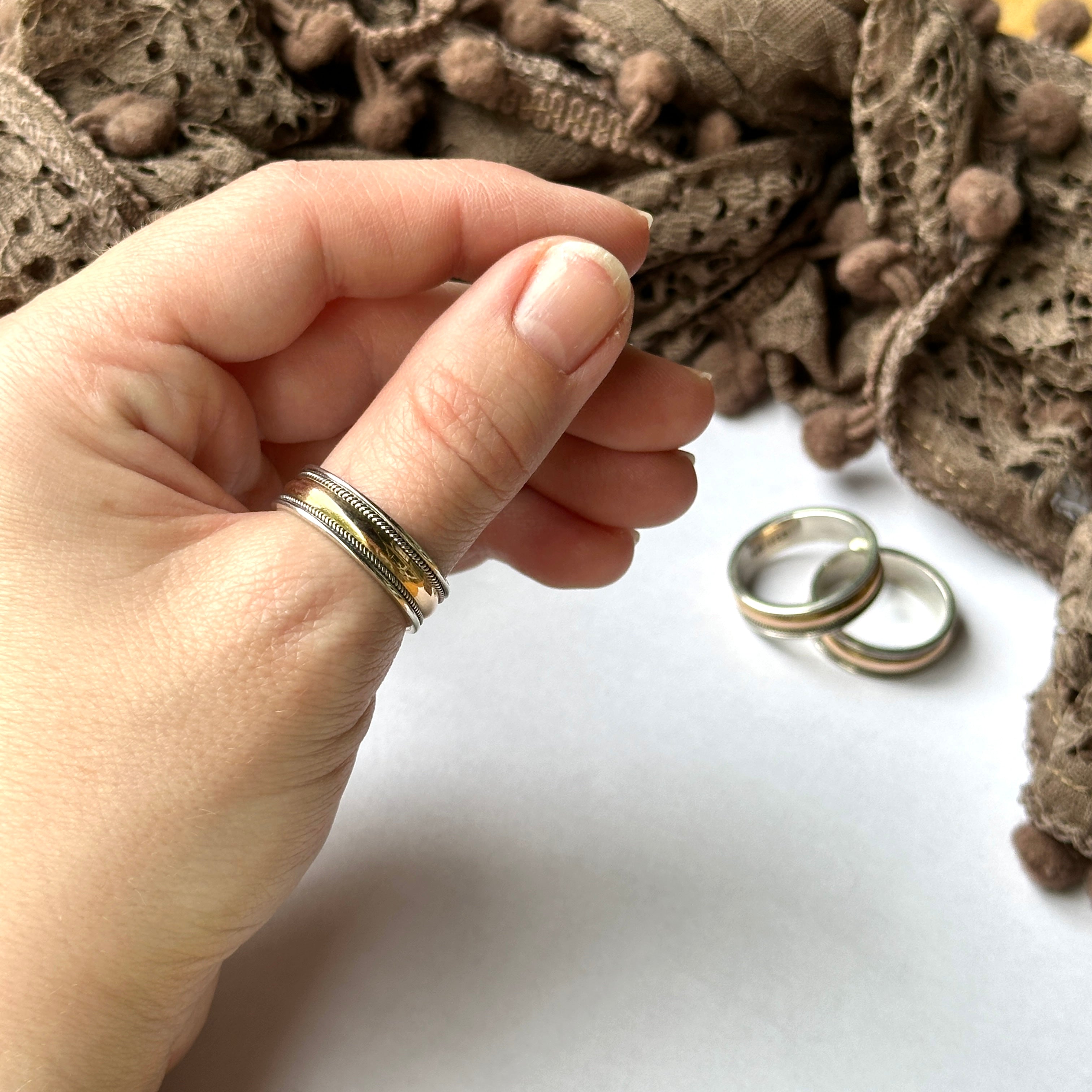 Sterling Silver Rings - Size 9