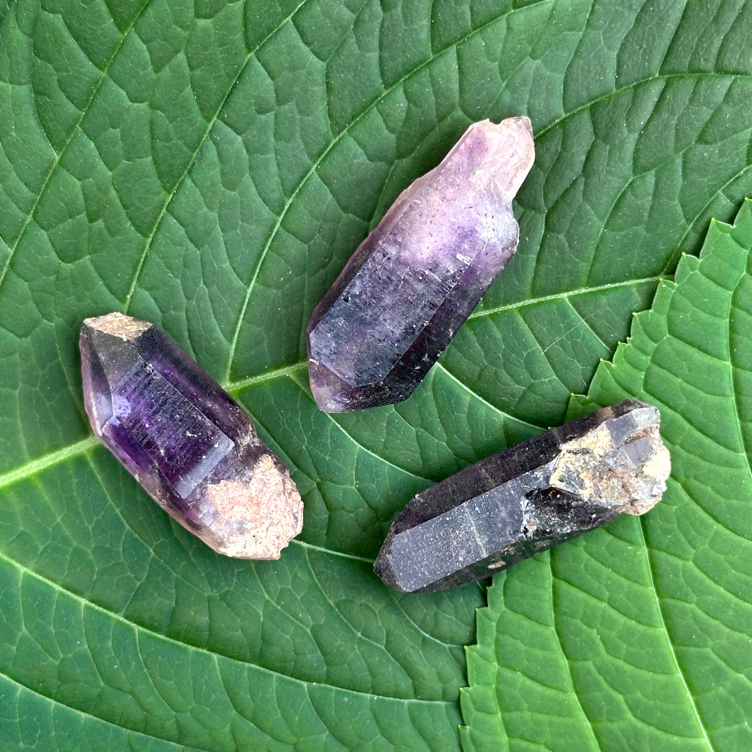 Brandberg Amethyst Crystal Points