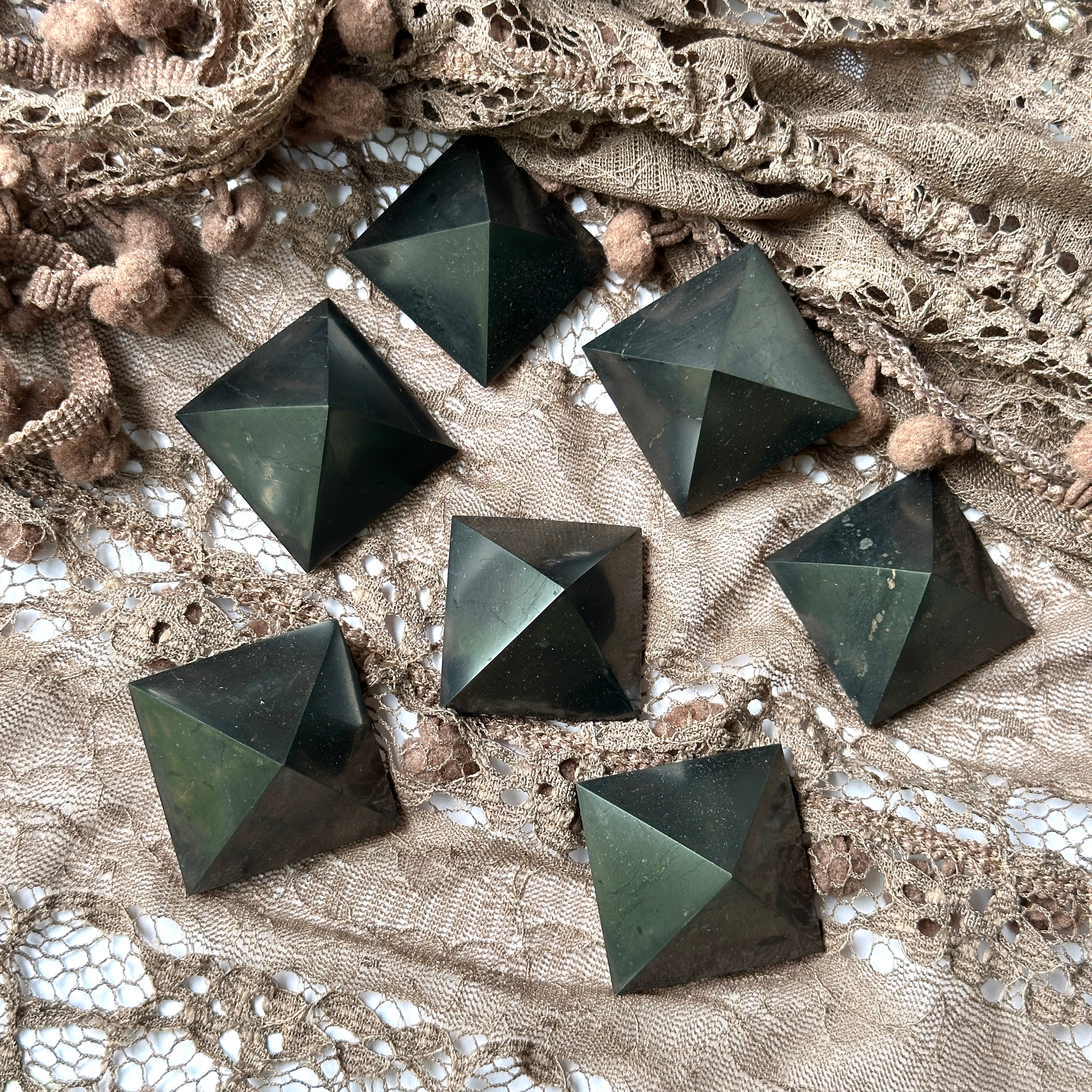 Shungite Mini Pyramids