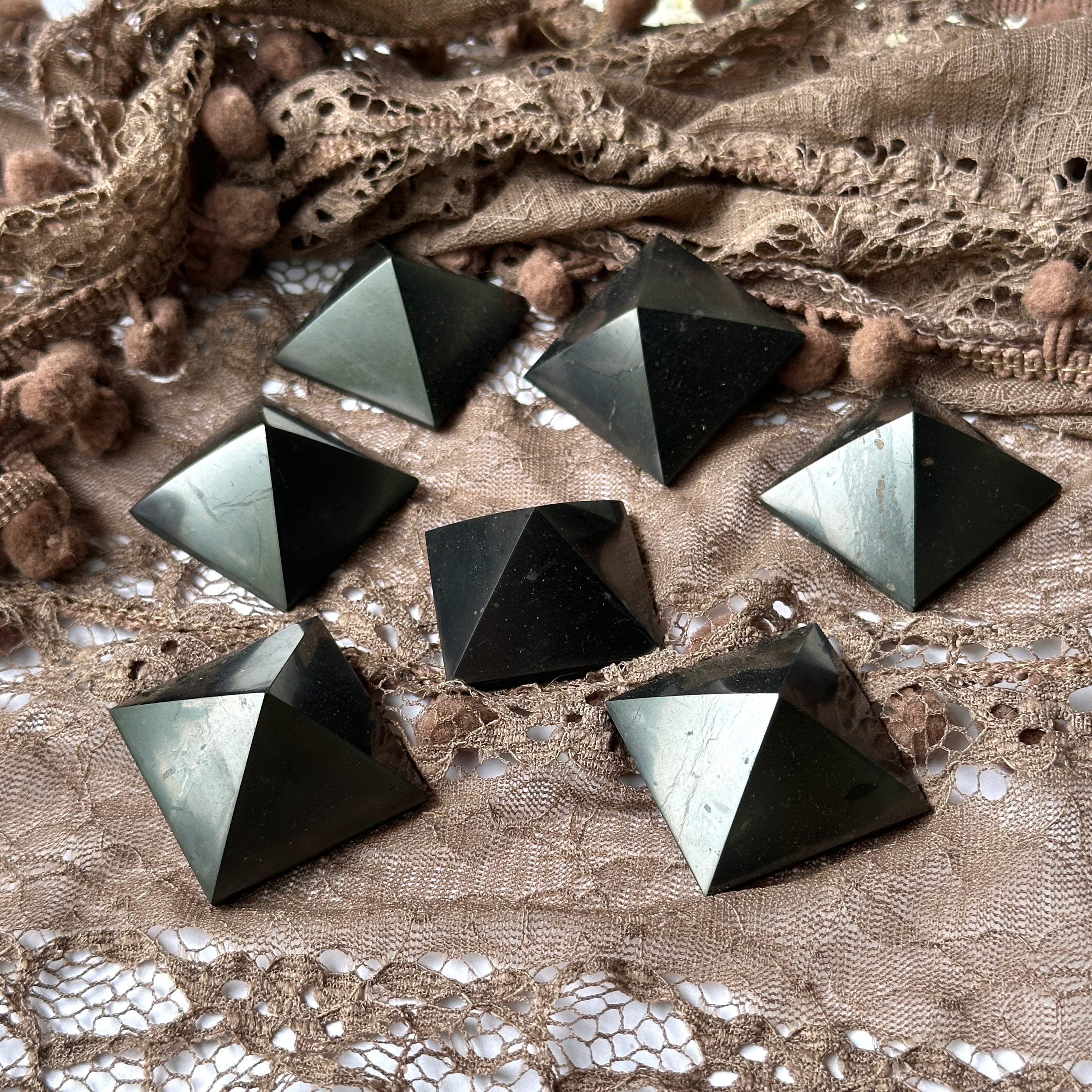 Shungite Mini Pyramids