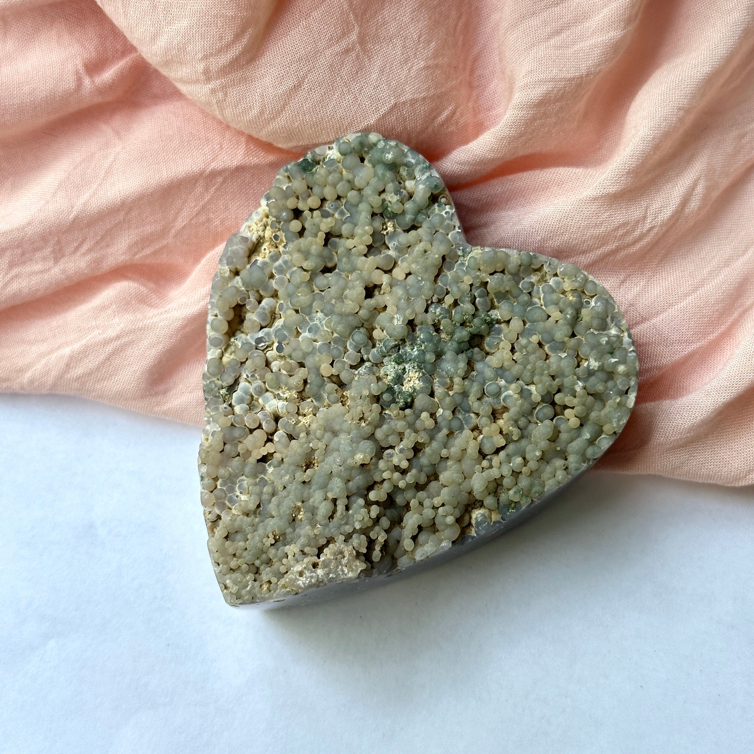 Grape Agate Lovely Purple Heart Carving