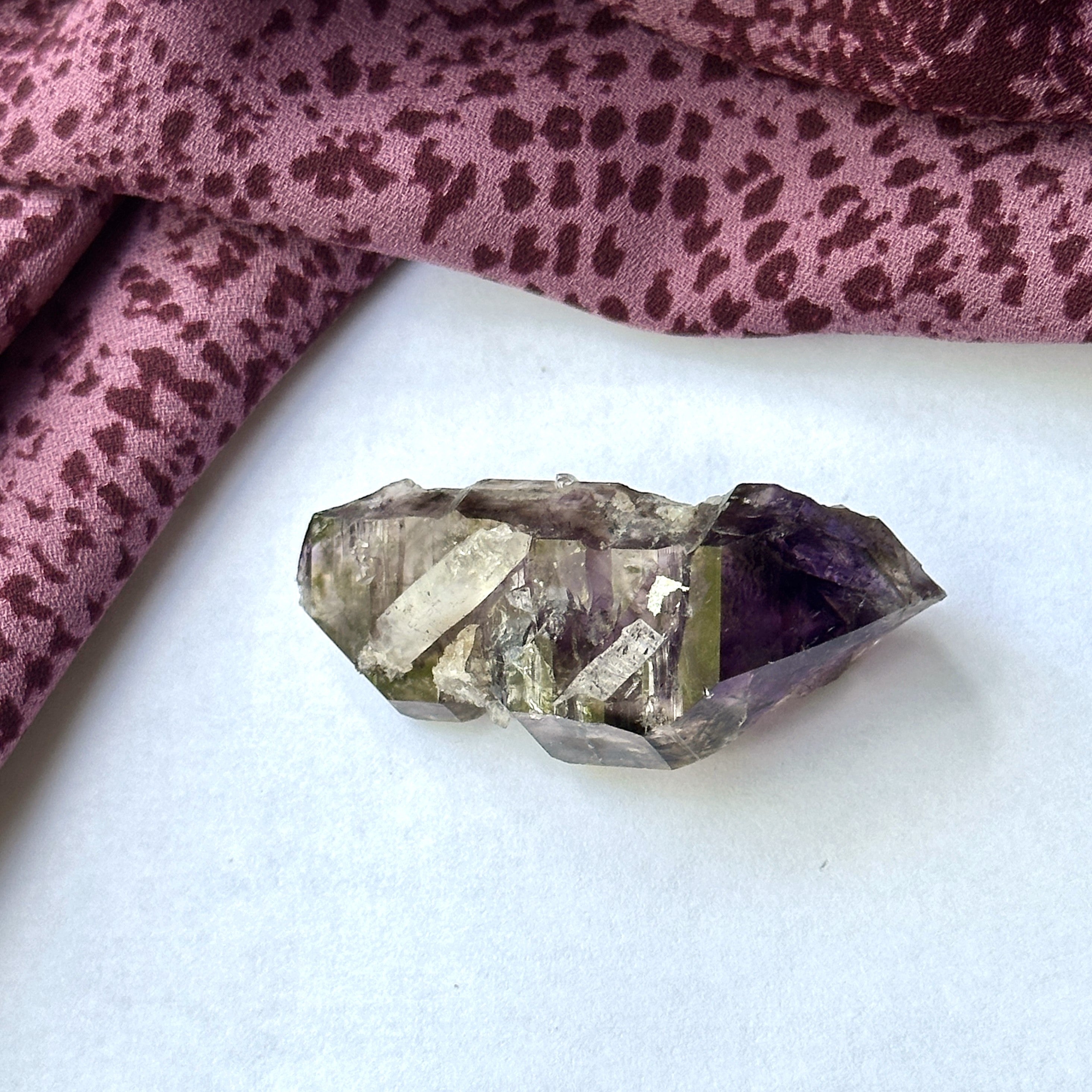 Double Terminated Ancient Shangaan Amethyst Cathedral Point