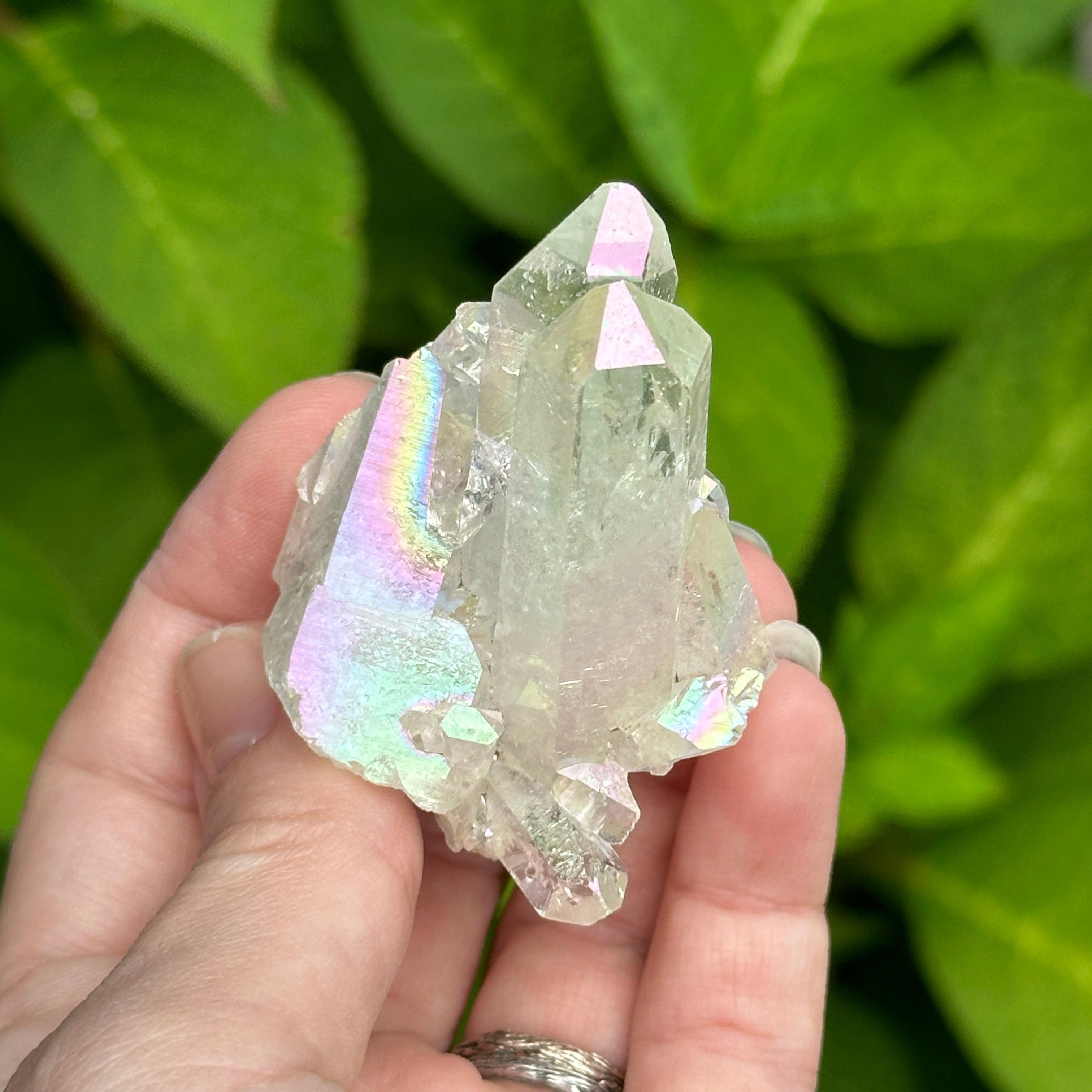 Crystal Clear Aura Quartz