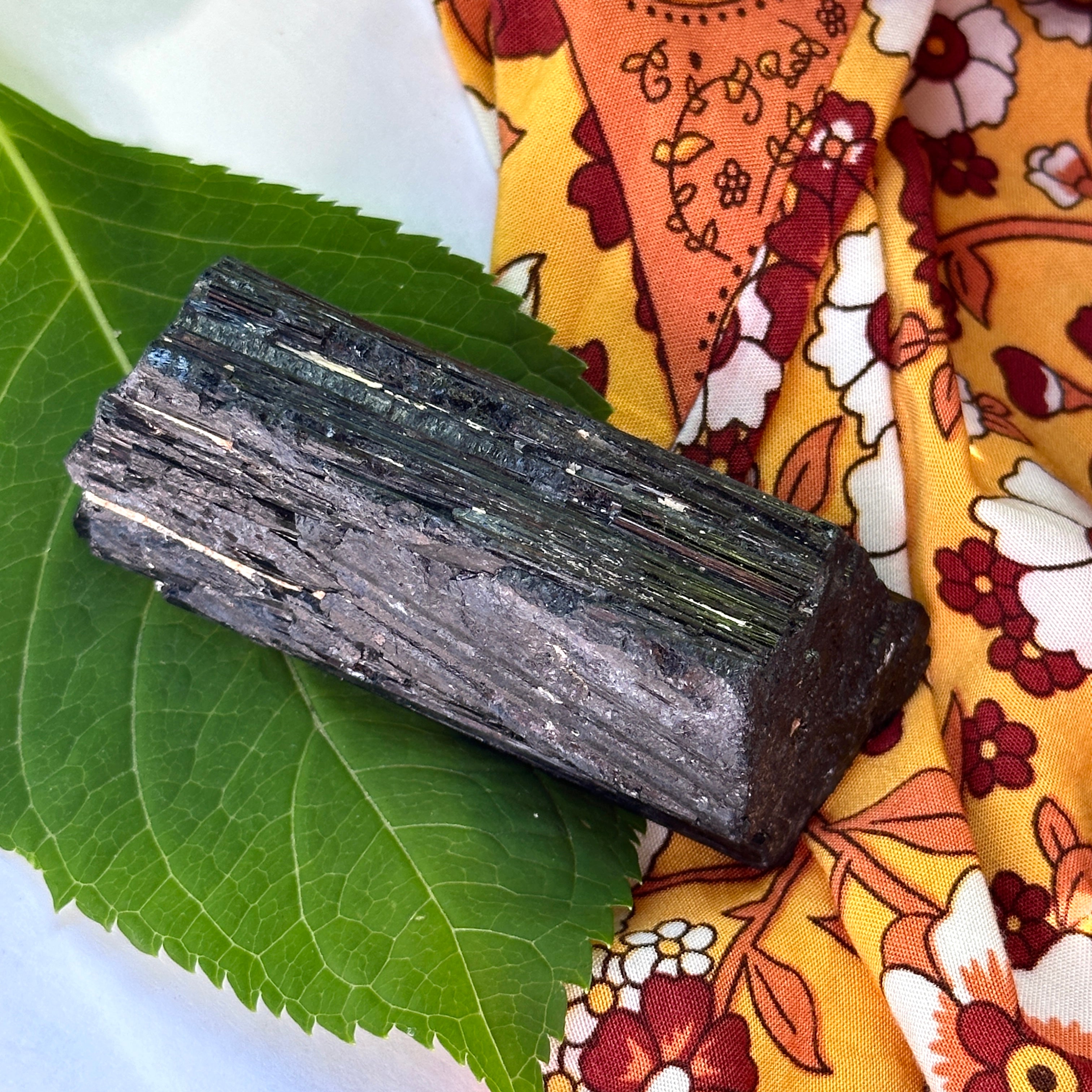 Grade A Black Tourmaline Rod ~ Perfect for Holding, Grounding and for Crystal Healing