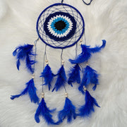 Evil Eye Dreamcatcher Decor for Your Spiritual Space, Altar~ Protection - Earth Family Crystals