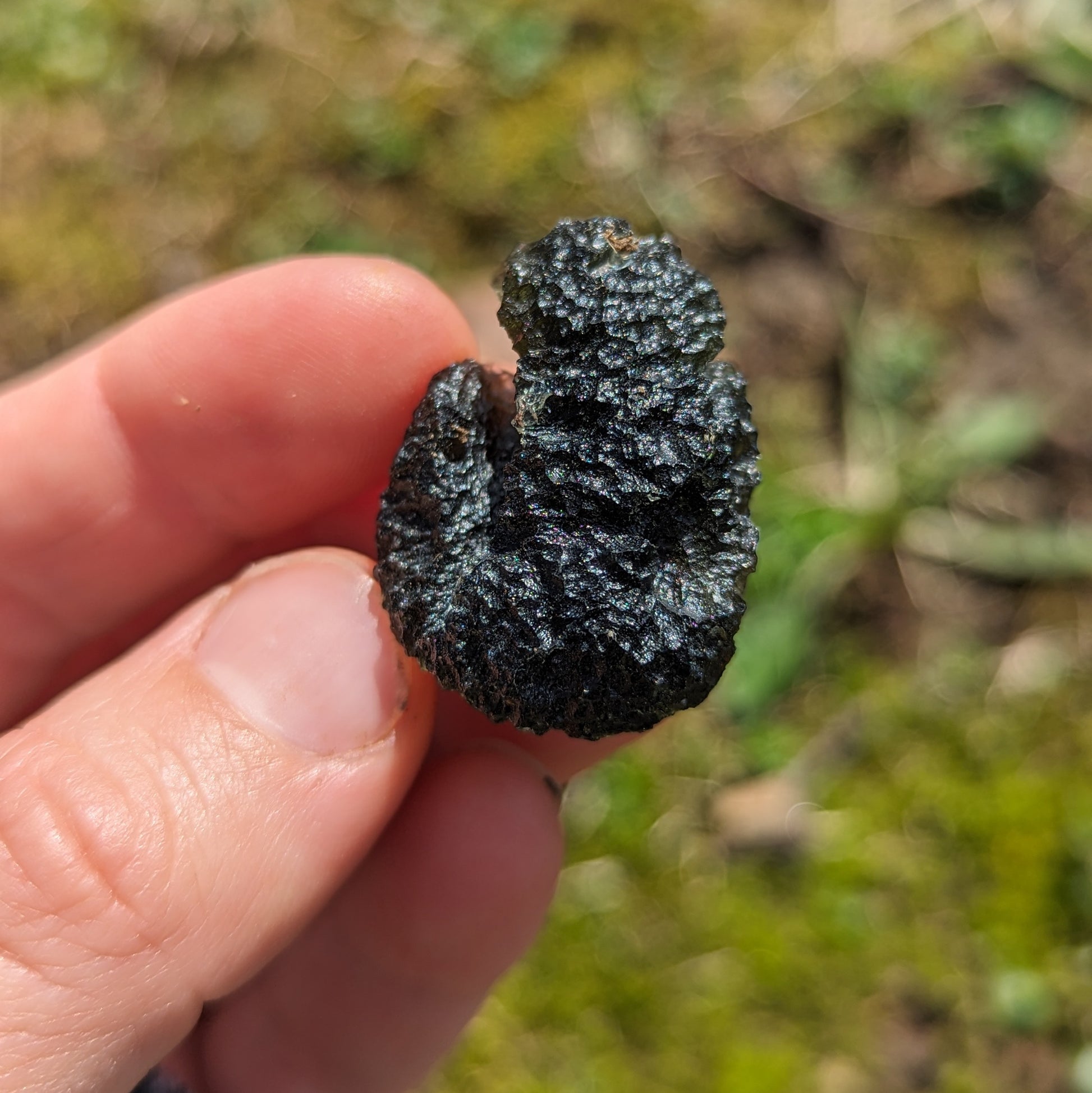 Top Grade AAA - 58ct Collectors Genuine Moldavite Natural Specimen - Locality: Czech Republic - Earth Family Crystals