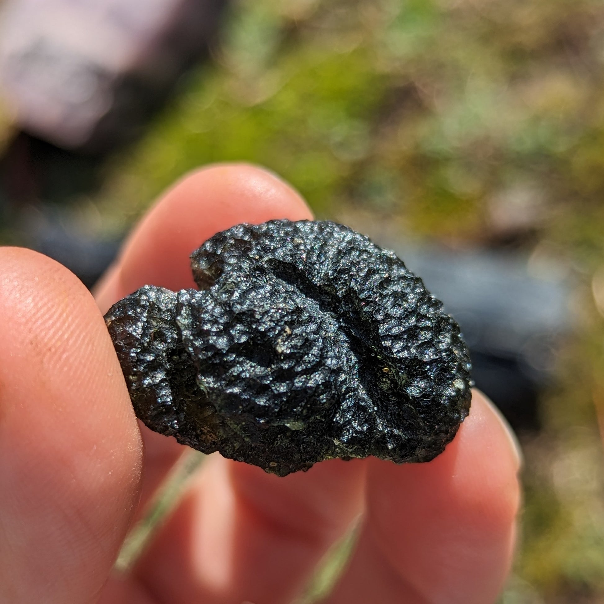 Top Grade AAA - 58ct Collectors Genuine Moldavite Natural Specimen - Locality: Czech Republic - Earth Family Crystals