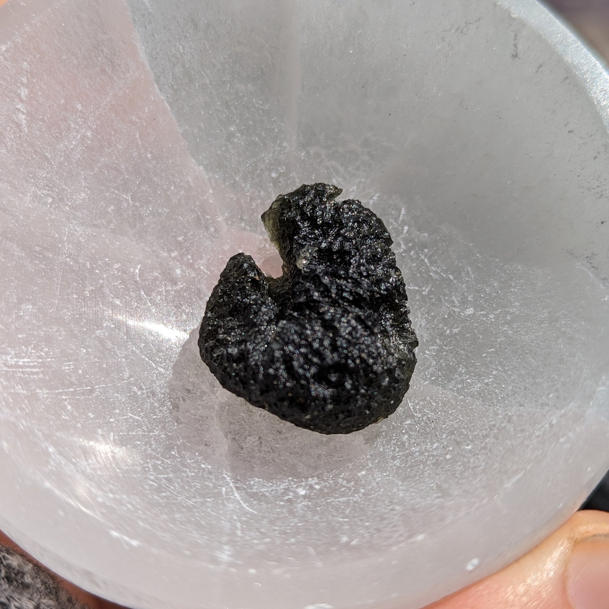 Top Grade AAA - 58ct Collectors Genuine Moldavite Natural Specimen - Locality: Czech Republic - Earth Family Crystals