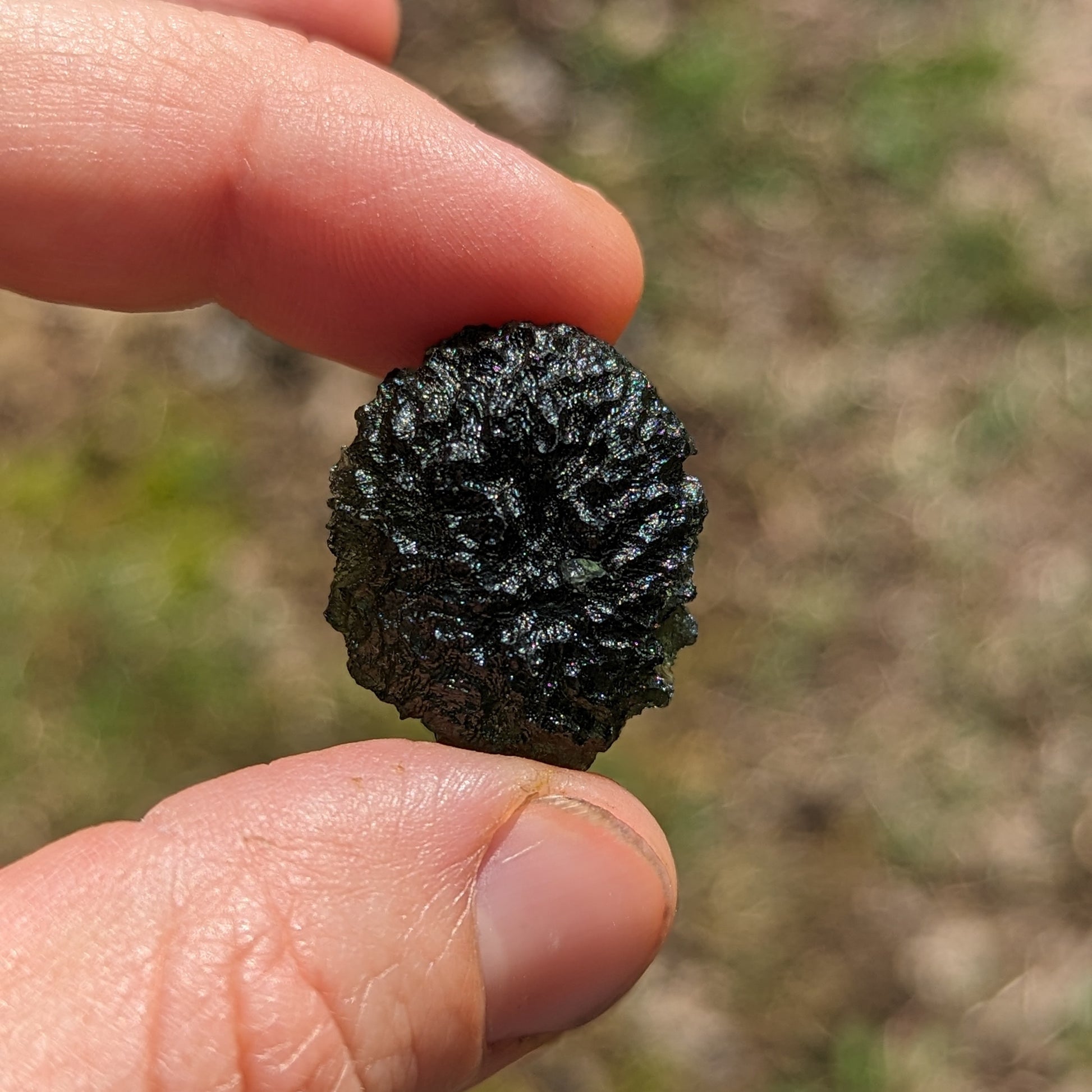 AAA Grade! Genuine Moldavite ~Cosmic Moldavite Tektite Crystal~ Natural Moldavite - Earth Family Crystals