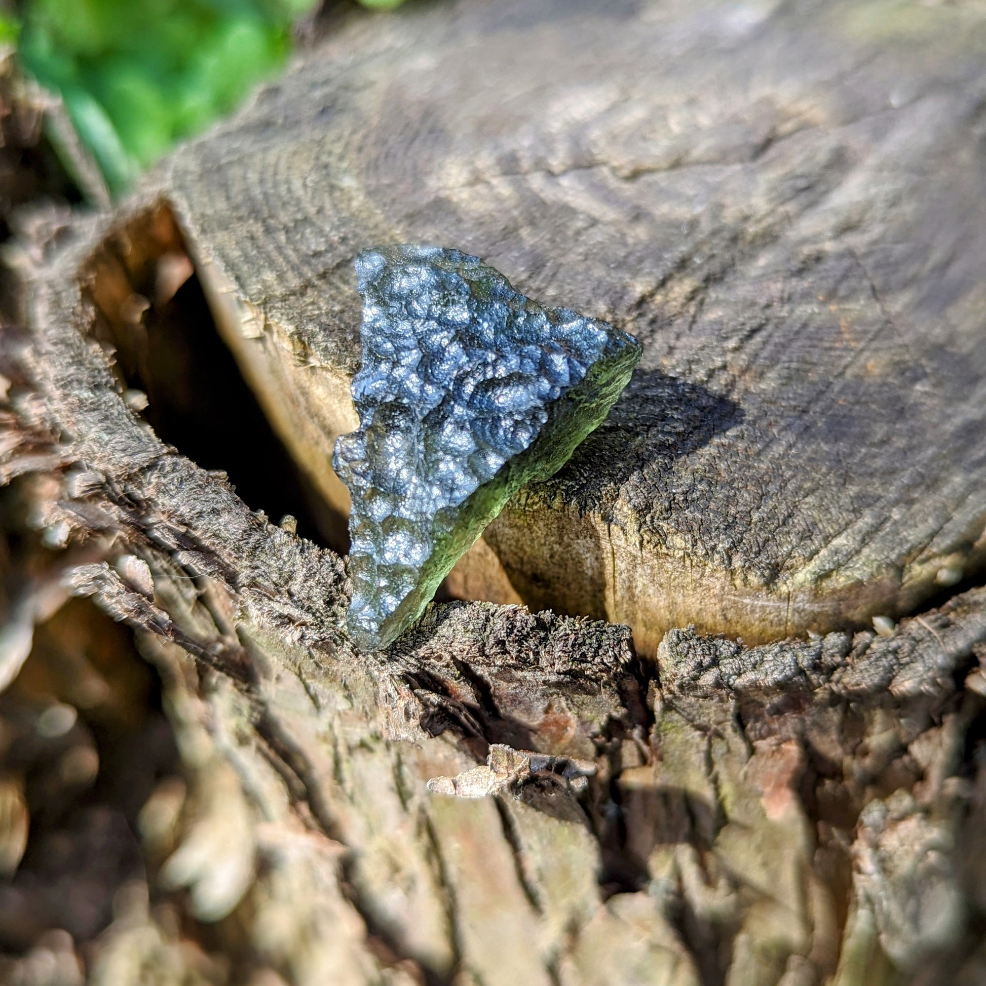 Genuine Moldavite ~Extraterrestrial Energies~ Cosmic Moldavite Tektite Crystal~ Natural Moldavite - Earth Family Crystals