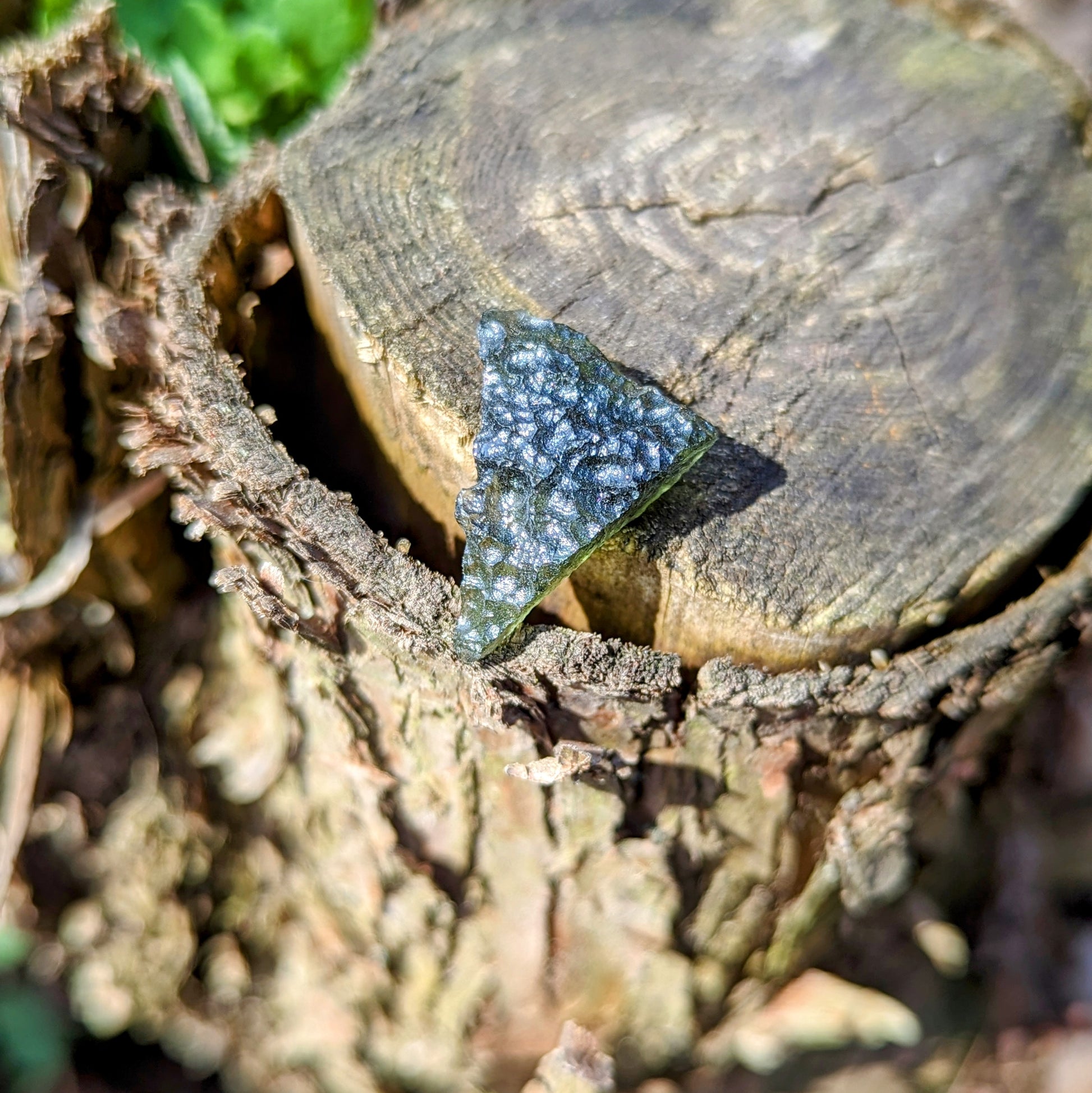 Genuine Moldavite ~Extraterrestrial Energies~ Cosmic Moldavite Tektite Crystal~ Natural Moldavite - Earth Family Crystals