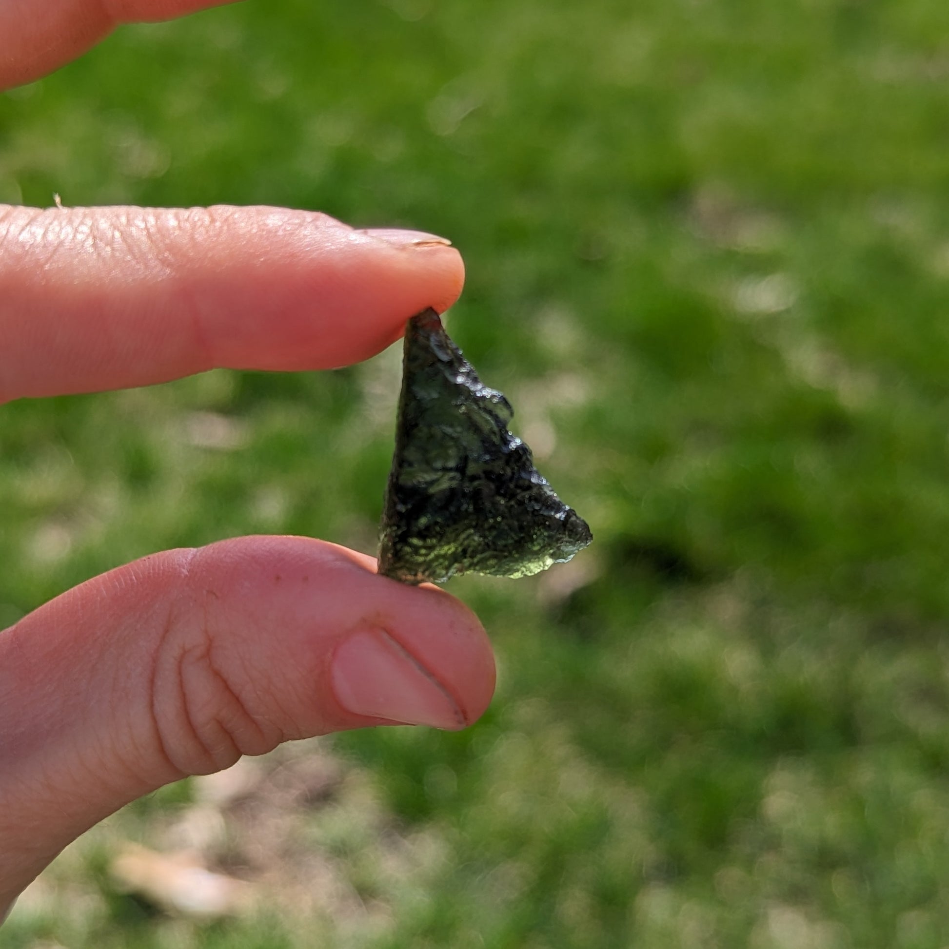 Genuine Moldavite ~Extraterrestrial Energies~ Cosmic Moldavite Tektite Crystal~ Natural Moldavite - Earth Family Crystals