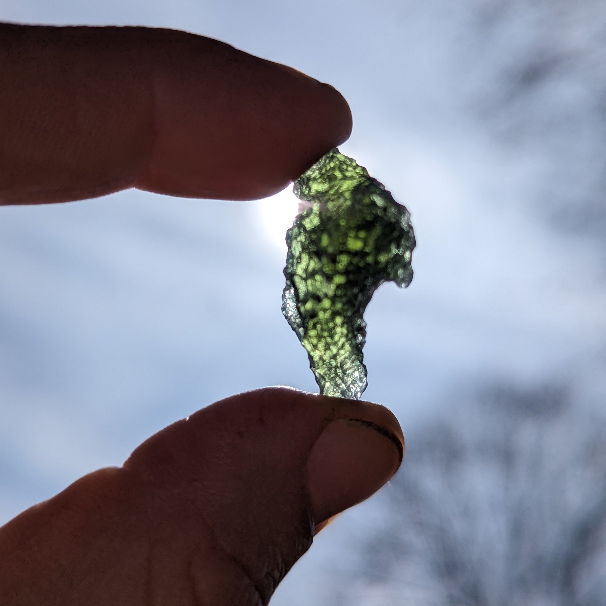 Genuine Moldavite ~Extraterrestrial Energies~ Cosmic Moldavite Tektite Crystal~ Natural Moldavite - Earth Family Crystals